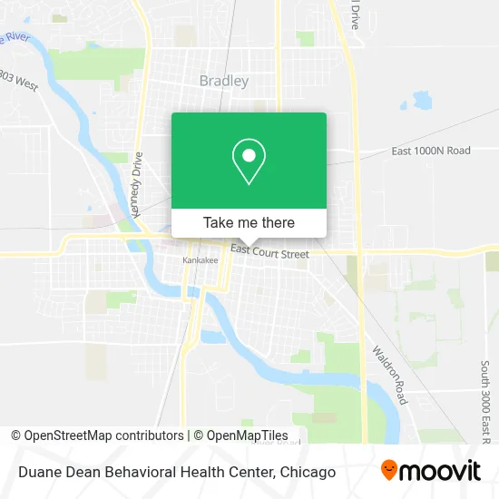 Duane Dean Behavioral Health Center map