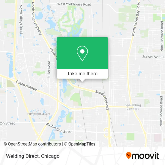 Welding Direct map