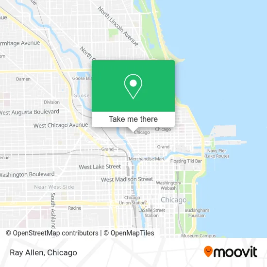 Ray Allen map