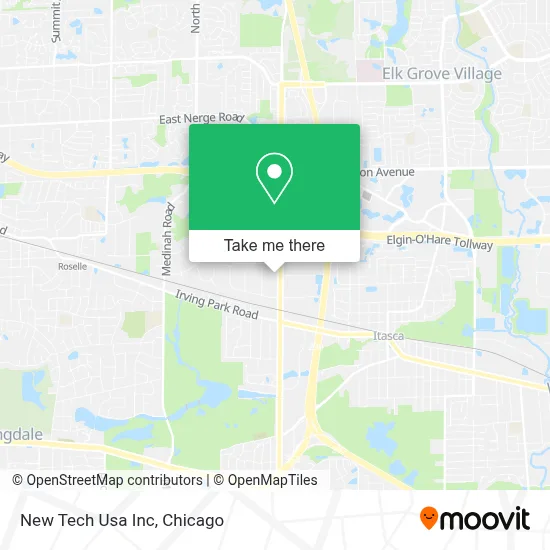 New Tech Usa Inc map