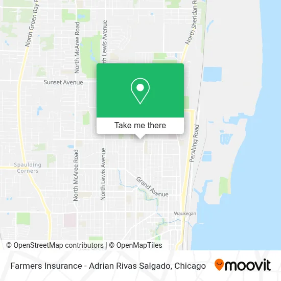 Farmers Insurance - Adrian Rivas Salgado map