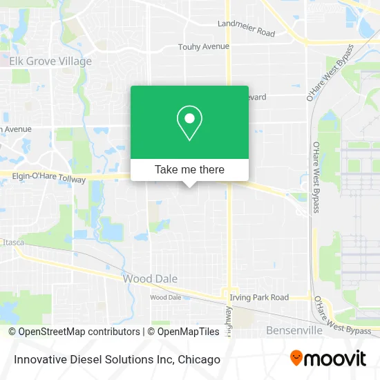 Innovative Diesel Solutions Inc map