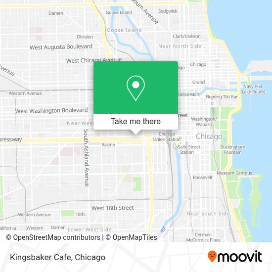 Kingsbaker Cafe map