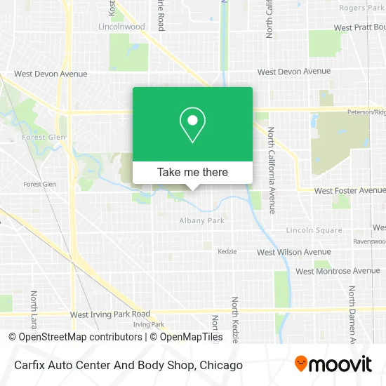 Carfix Auto Center And Body Shop map