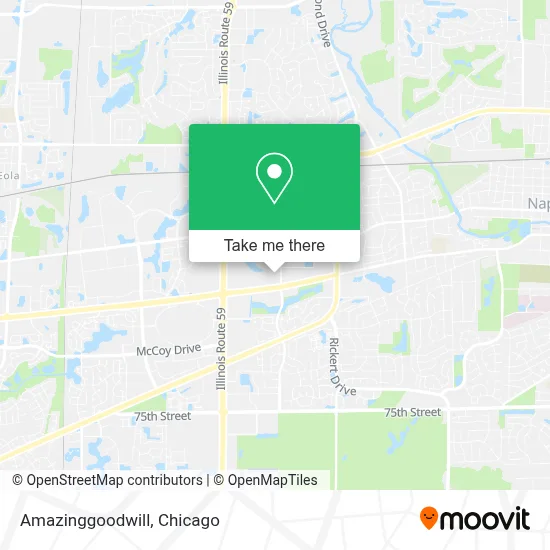 Amazinggoodwill map