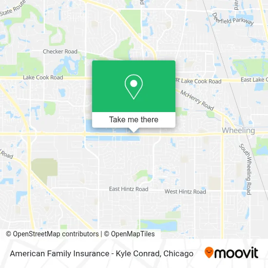 American Family Insurance - Kyle Conrad map