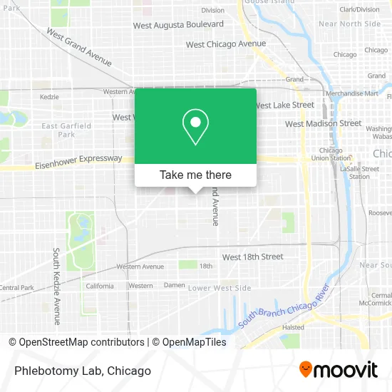 Phlebotomy Lab map
