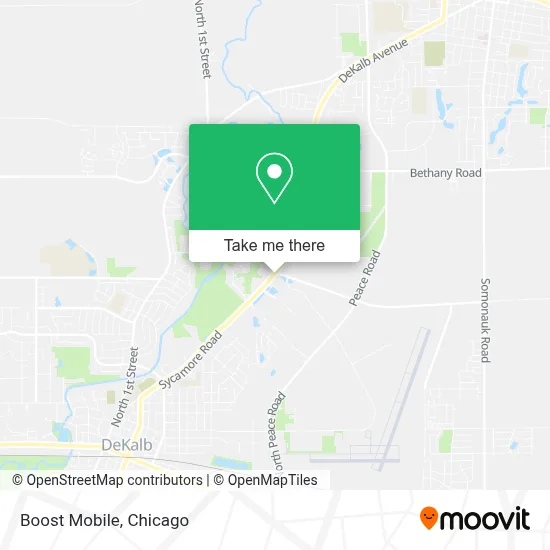 Boost Mobile map