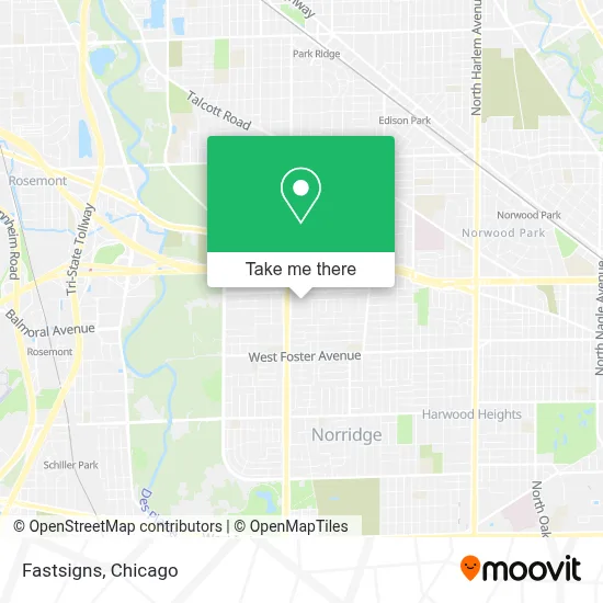 Fastsigns map