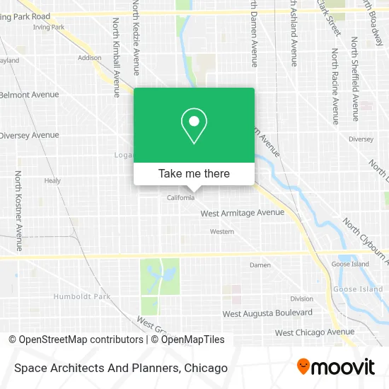 Space Architects And Planners map