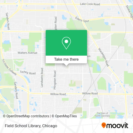 Field School Library map
