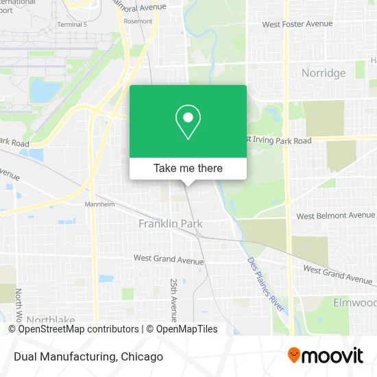 Dual Manufacturing map