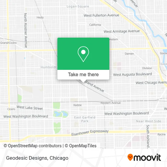 Geodesic Designs map