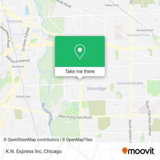 K.N. Express Inc map