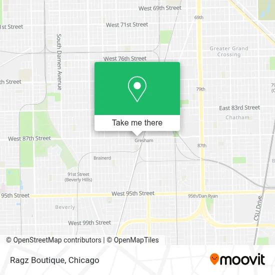 Ragz Boutique map