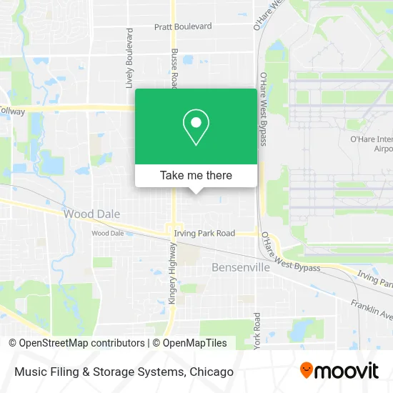 Music Filing & Storage Systems map