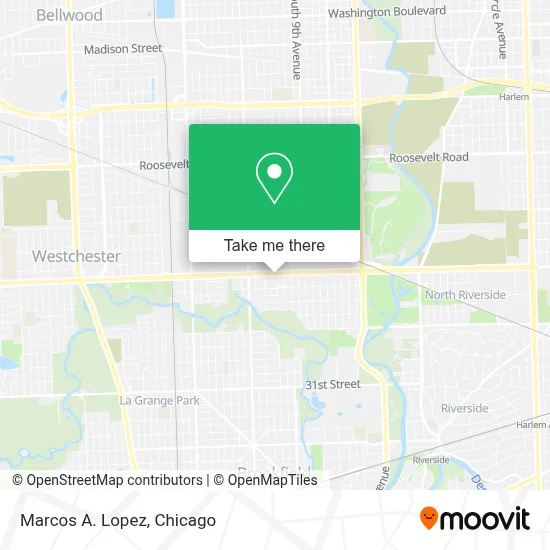 Marcos A. Lopez map