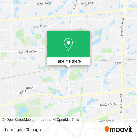 Ferrellgas map