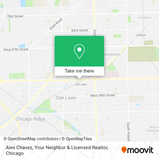 Alex Chavez, Your Neighbor & Licensed Realtor map