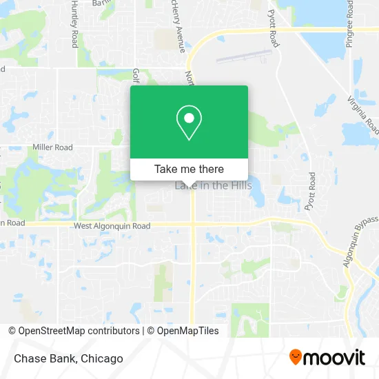 Chase Bank map