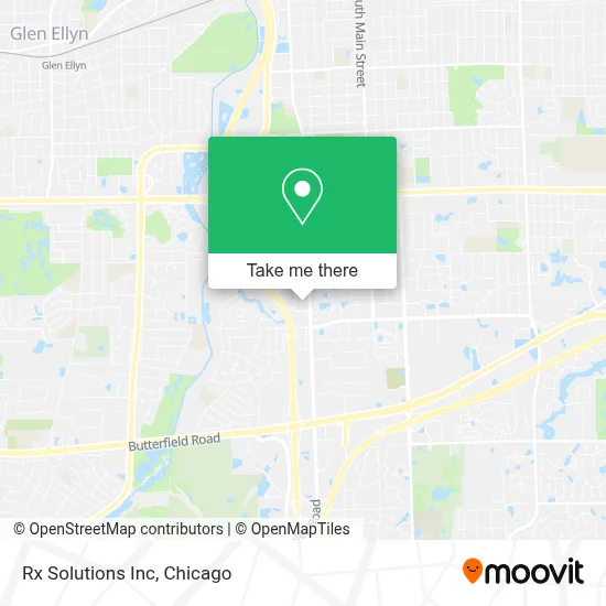 Rx Solutions Inc map