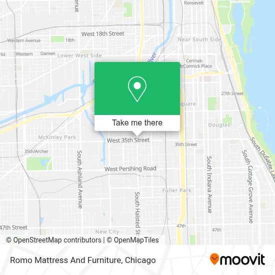 Romo Mattress And Furniture map
