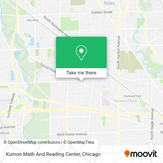 Kumon Math And Reading Center map