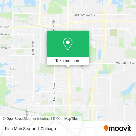 Fish Man Seafood map
