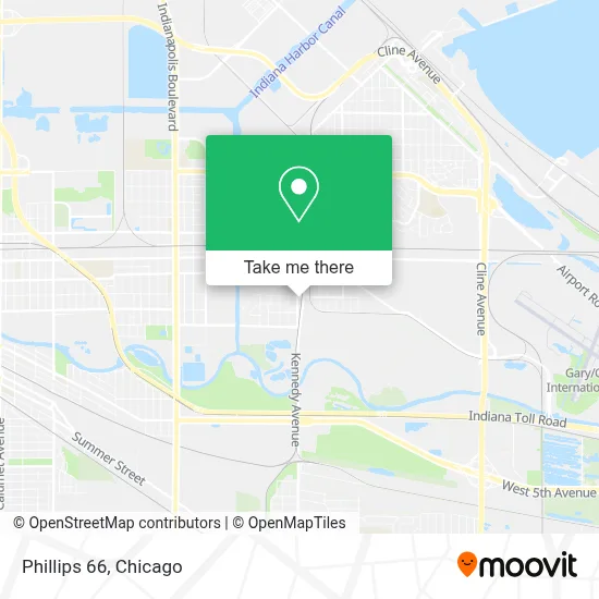 Phillips 66 map