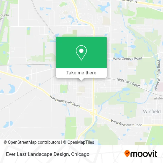 Ever Last Landscape Design map