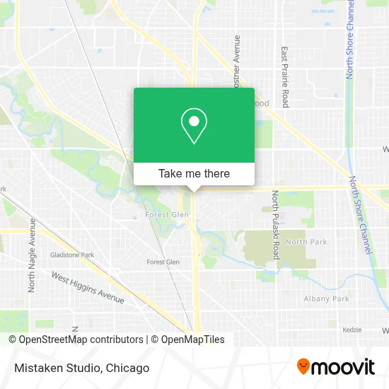 Mistaken Studio map