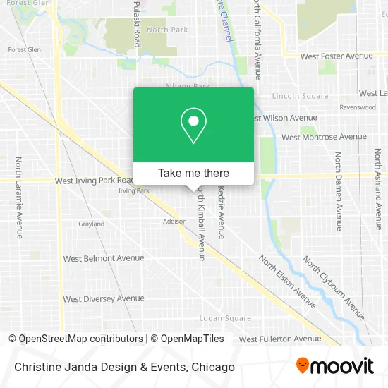 Christine Janda Design & Events map