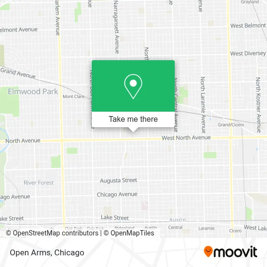 Open Arms map