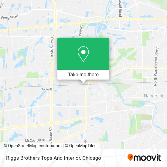 Riggs Brothers Tops And Interior map