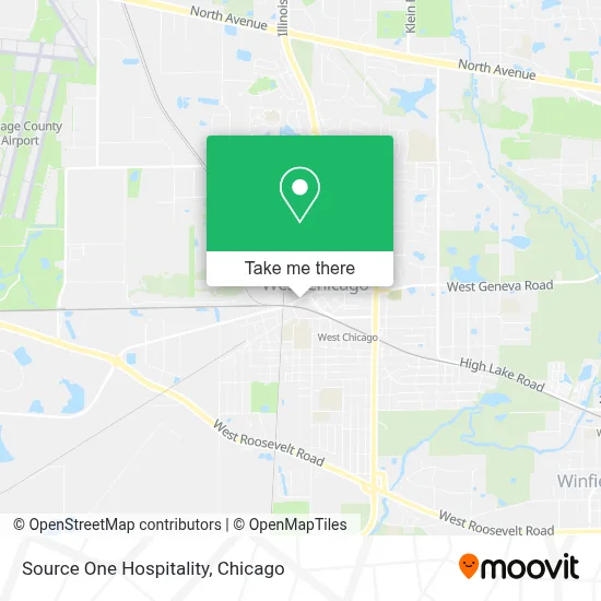 Source One Hospitality map