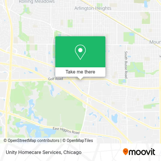 Unity Homecare Services map