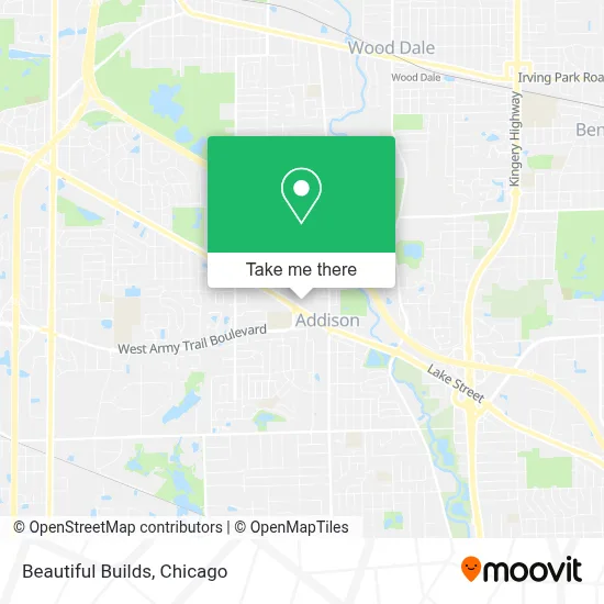 Beautiful Builds map