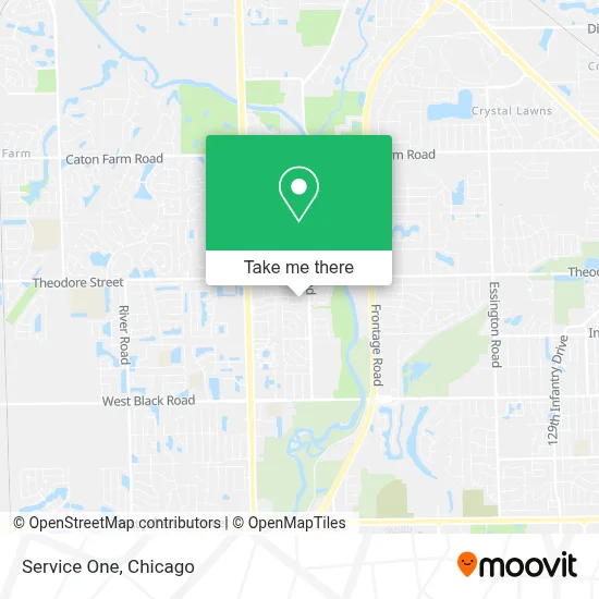 Service One map