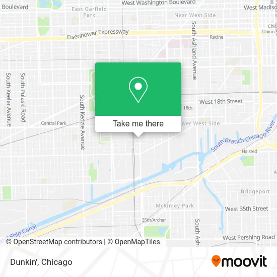 Dunkin' map