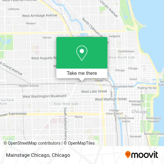 Mainstage Chicago map