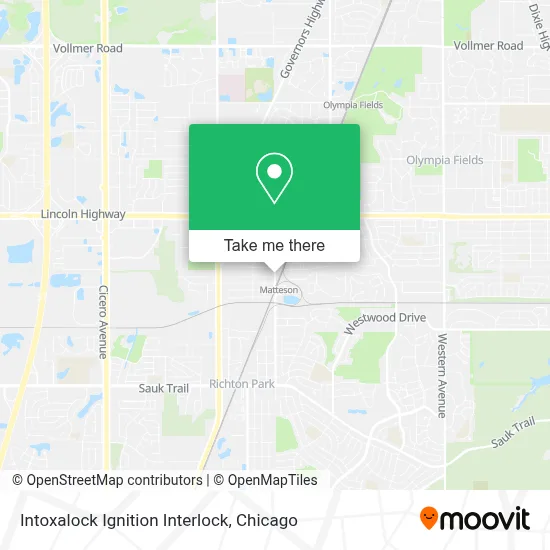 Intoxalock Ignition Interlock map