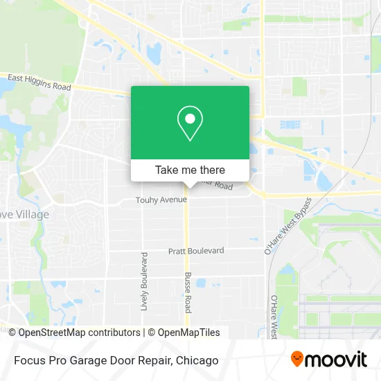 Focus Pro Garage Door Repair map