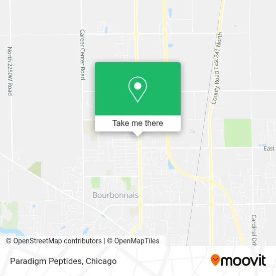 Paradigm Peptides map