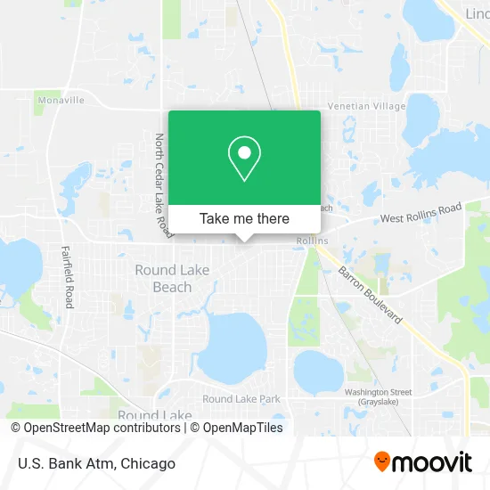 U.S. Bank Atm map
