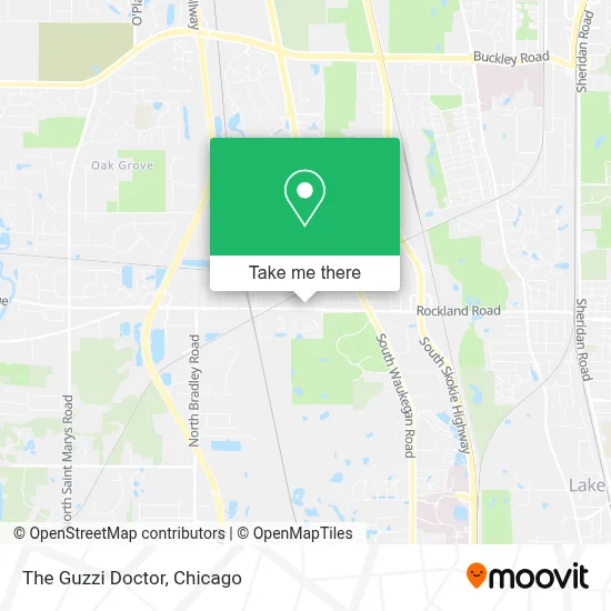 The Guzzi Doctor map