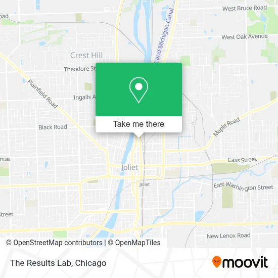 The Results Lab map