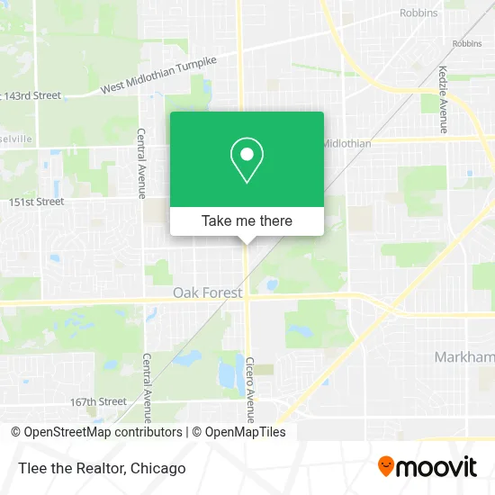 Tlee the Realtor map