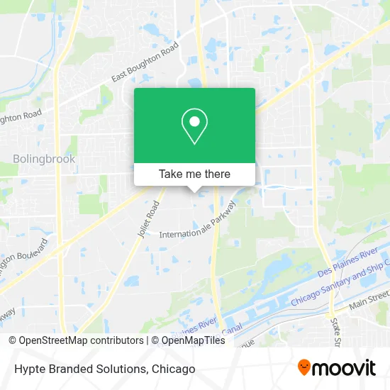 Hypte Branded Solutions map