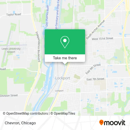 Chevron map