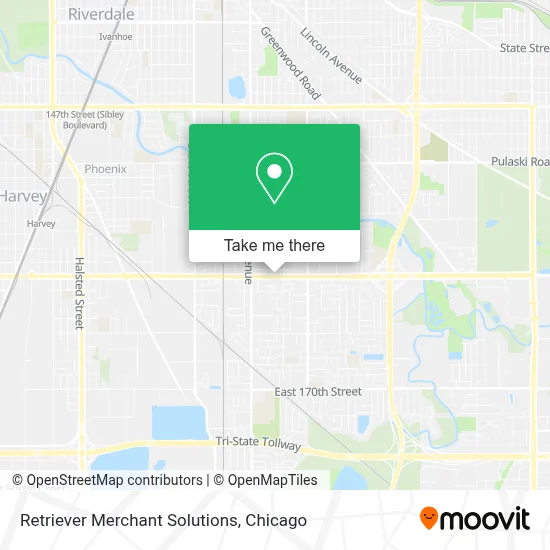 Retriever Merchant Solutions map